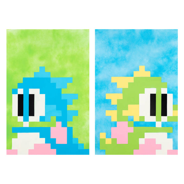 Double Bobble (Diptych)